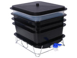 Worm Farm Composting Bin, 4 Tray Worm Compost Bin- for Recycling Food Waste at Home 31116453