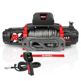X-BULL 13500 lb Winch Load Capacity Electric Winch -12V DC Power for Towing Truck Off Road, 2 in 1 W1218121329