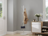 Coat Rack 6 Hooks 64.5 in Freestanding Metal Coat Rack Coat and Hat Hanger Organizer Rack Garment 90526308