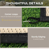 Camping Carpet/Outdoor Rug/Straw Floor Mat -AS 74695293