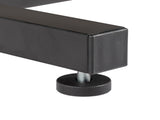 Grey Oak P2 15MM Particle Board with Melamine Coating Adjustable Computer Desk with 3 USB 2 AC 02657888