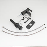 Sink Faucet With Deck Plate Waterfall ORB with Pop Up Drain and Supply Lines Bathroom faucets for W1932P179411