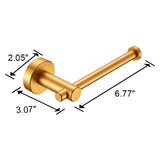 ZNTS Bathroom Hardware Set, Thicken Space Aluminum 3 PCS Towel bar Set- Brushed Gold 16-27 Inches 65140933