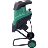 15Amp Electric Wood Chipper/Shredder with Wheels Electric Garden Shredder Portable Chipping Width W465P146809