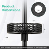 Patio Umbrella Table Tray Adjustable 14735553