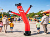 7FT Inflatable Dancing Tube Man with 150W Blower, 1000 CFM Air Dancer Wavy Arm Sky Puppet, 98476372