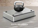 Black XL15 Stainless steel cat litter box, made of thickened material to prevent scratching and 21289735