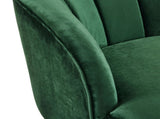 Upholstered Barrel Accent Chair With Wooden Legs N768P175907E