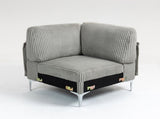 Modular Sectional Sofa Corner Seat,Middle Seat Module Couch,Gray W3098P257000