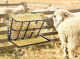 Large Capacity Hay Feeder with Detachable Grain Tray, Heavy Duty Steel 2 in 1 Hay Rack, Multiple 79107456