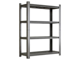 4-Tier Adjustable Metal Shelf, For Garage, Shed, Supermarket, Living Room, Multi-Purpose 05707315