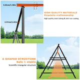 Swing Sets for Backyard, Outdoor Porch Swing Frame, Hammock Chair Stand Only, Max Load 550Lbs 67935655