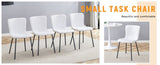 Luxury Minimalist Chairs - A set of 4 high quality dining chairs with black legs. The integral W1151P262794
