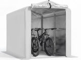 Outdoor Storage Shed, Waterproof Storage Shelter, Wind Resistant Tent with Roll-Up Zipper Door & 32451951
