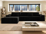 98.4*66.9"Modular sectional sofa seat,Upholstered compressed couch for living W3819P562165