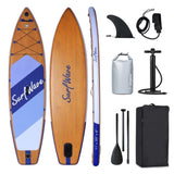 ZNTS Inflatable Stand Up Paddle Board 11'x34"x6" With Accessories 24177152