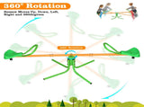 360 Degree Rotation Outdoor Kids Spinning Seesaw Sit and Spin Teeter Totter Outdoor Playground 03646310