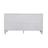 Accent Cabinet 4 Door Wooden Cabinet Sideboard Buffet Server Cabinet Storage Cabinet, for Living W1435P153086