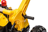 ZNTS Ride on Excavator, 12V Battery Powered Construction Vehicles for Kids, Front Loader with Horn, 2 W1629P149049