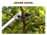 Long Reach Pruner for Garden, Cut & Hold Telescopic Pole Pruner, Fruit Picker Tree Branch Cutter 14298297