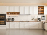 24" White Shaker Solid Wood Wall Cabinet, 3 adjustable shelves, softclose hinges, RTA wallmounted, W5662P465992