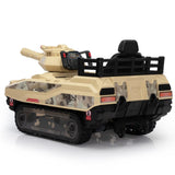 Ride On Tank 24V Thunder Tank Car with Fighting Cannon and Rotating Turret, Remote Control, Lights, W2181P156872