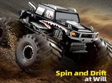 Monster Truck Toys, Waterproof 360&degRotate 4x4 RC Truck, Amphibious Remote Control Monster Trucks, 64886160