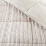 Full/Queen Faux Fur Comforter Mini Set B03596914