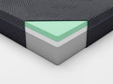 11inch California King Mattress Green Tea Gel-Infused Memory Foam Mattress, Gray, Mattress in a Box B011P212553