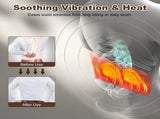 3 in 1 Lumbar Support Pillow with Vibration Massage, Heating & Airbag Stretching, Memory Foam Back 43455412