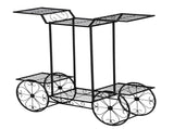 Paint Car Shape 6 Plant Stand Black 63180660