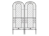 2 Pack 16" x 61" Rustproof Iron Garden Trellis 19656010