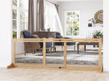 Wooden Dog Gate 55058092