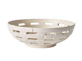 Ivory Woven Ceramic Decorative Bowl, 11 in 62479094