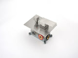 2 Way Outlet Function Solid Brass Shower Diverter Valve Mixer Rough-In Shower Handle Valve Kit W2287P184283