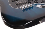 ZNTS GST Stylish Electric Guitar Kit with Black Pickguard Dark Blue 57781878