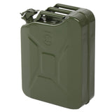 4 PCS 20L Portable American Fuel Oil Petrol Diesel Storage Can Army Green 00046520