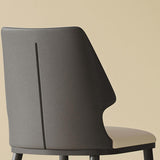Modern Gray and White Dining Chair Contemporary Stylish Chairs for Dining Room, W509P261582