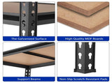 4-layer adjustable shelf spacing, gourd-shaped perforation, rubber mallet with gloves, display rack, 27264305