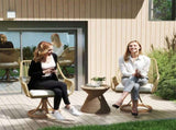 Outdoor Garden Bench Garden chair Swivel Chairs Set of 2 69125974