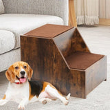Pet Bunk Bed with Removable Step for Dogs and Cats, Multi-Level Bed Window Perch Seat Platform with W1687P165899
