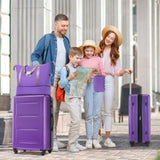 2 Piece Luggage Set with Bags Expanable Spinner Wheels ABS Lightweight Suitcase with TSA Lock N732P198745I