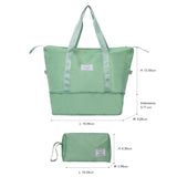 Luggage set of 5 pieces, expandable hard PC luggage set with TSA lock for rotating wheels, W284P202778