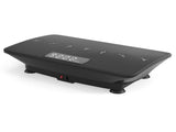Black Full Body Vibration Plate Exercise Machine, 10 Adjustable Speed Levels with Remote Control & 13013998