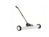 24" Magnetic Sweeper with Wheels, 50 lbs Heavy-Duty Magnetic Pickup Sweeper with Telescoping Tool & 63695338
