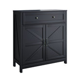 Kitchen Sideboard Buffet Cabinet,Farmhouse Storage Cabinet with Drawer and Adjustable Shelf,Barn W1706P281103