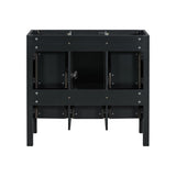 36'' Bathroom Vanityout Sink, Solid Wood Frame Bathroom Storage Cabinet, Freestanding Vanity N710P256102B
