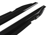 Carbon Style Side Skirts fit for Chevy Corvette C7 Z06 2014-2019 ABS Body Kit Pair 84882495