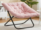 Comfy Chair for Adults, Soft Faux Fur Folding Lounge for Bedroom Living Room Dorm Rooms Flexible 06143633