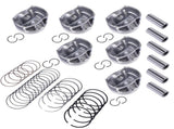 6x Pistons & Rings Set STD For VW Porsche Audi S4 B9 S5 A6 A7 Q7 3.0 TFSI EA839 63845099